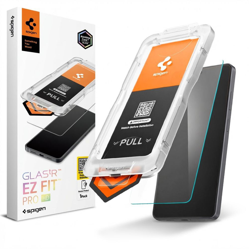 Film de protection écran Spigen GlastR EZ FIT Pro HD pour Samsung Galaxy S26 Ultra S948, Verre Trempé, Full Glue AGL11074