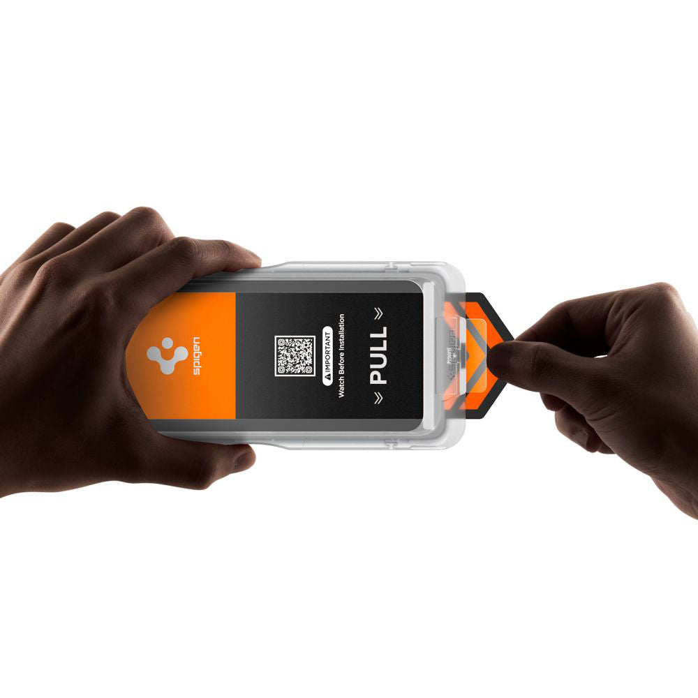 Film de protection écran Spigen GlastR EZ FIT Pro HD pour Samsung Galaxy S26 Ultra S948, Verre Trempé, Full Glue, Set 2 pièces AGL11072