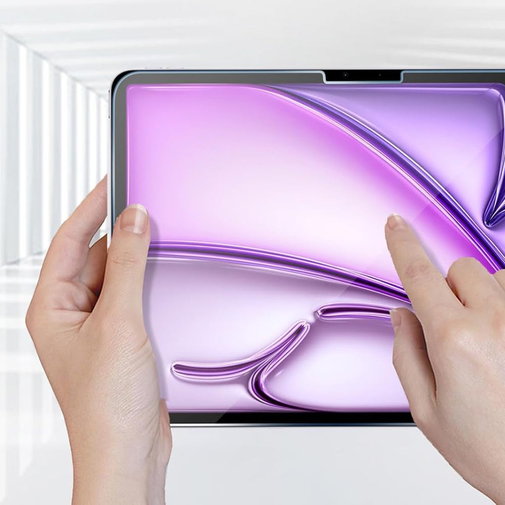 Film de protection d'écran Techsuit ArmorGlass CrystalHD pour Samsung Galaxy Tab S10 FE+, Verre Trempé, Full Glue, Lot de 2 pièces