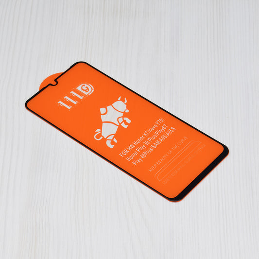 Film de protection d'écran Techsuit pour Realme C63 / C61, Verre Trempé, Full Glue, 111D, Noir