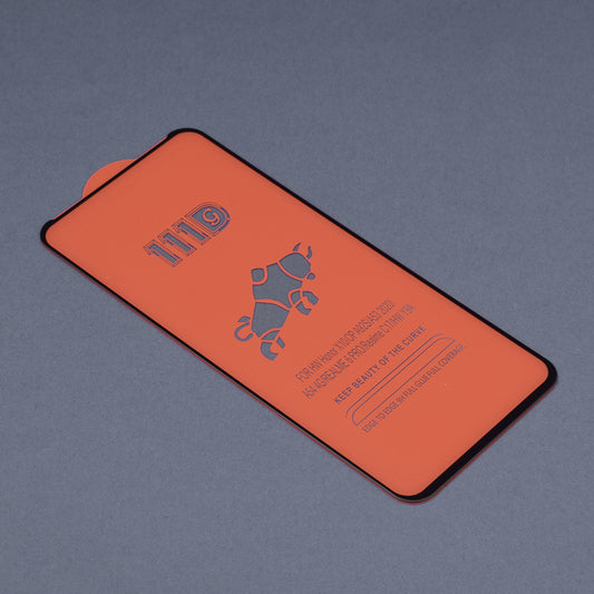 Techsuit schermbeschermfolie voor Xiaomi Poco M4 Pro / Redmi Note 11S / Note 11, gehard glas, full glue, 111D, zwart