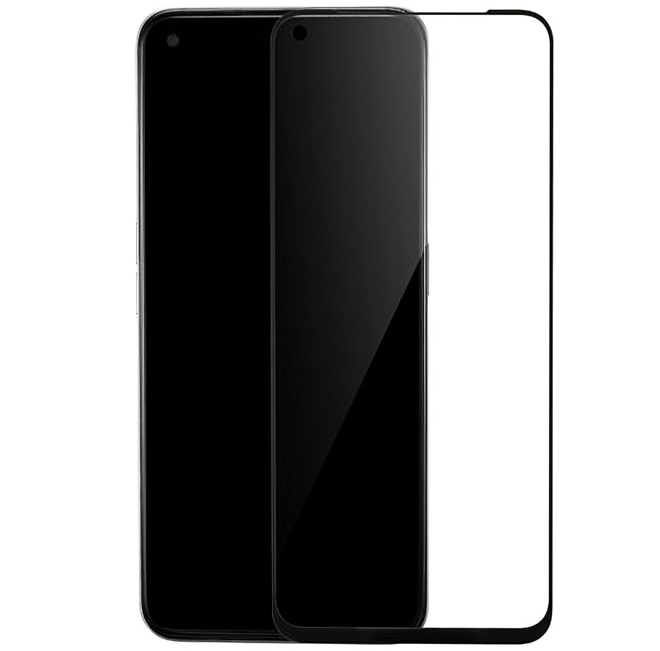 Schermbeveiligingsfolie voor OnePlus Nord CE 2 Lite 5G, Gehard Glas, Volledige Lijm, Zwart 5431100343