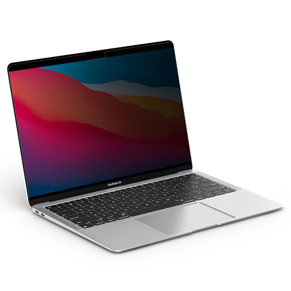 Privacy Beschermfolie Spigen Safe View Magnetic voor Apple MacBook Air M3 13inch (2024) / (2022), Plastic AFL06253