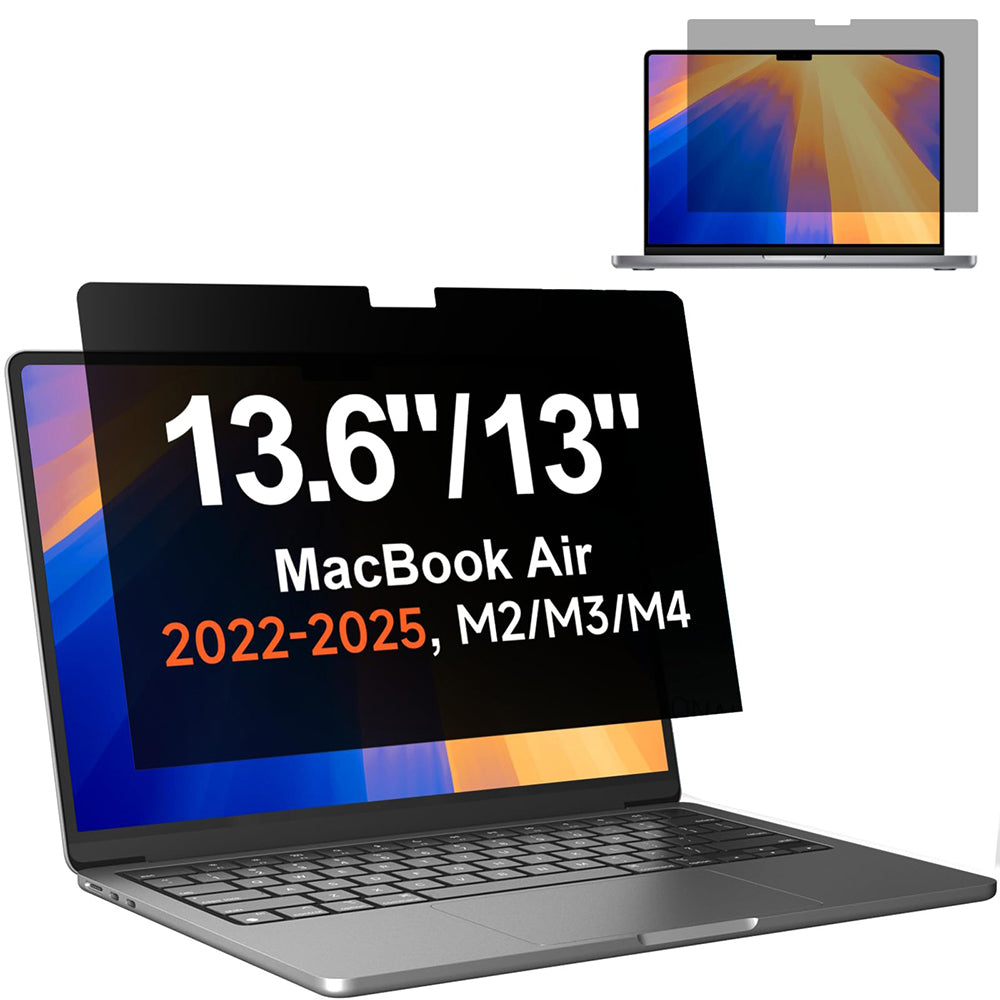 Bildschirmschutzfolie Privacy Techsuit VisionProX für Apple MacBook Air M4 13 Zoll (2025), Kunststoff