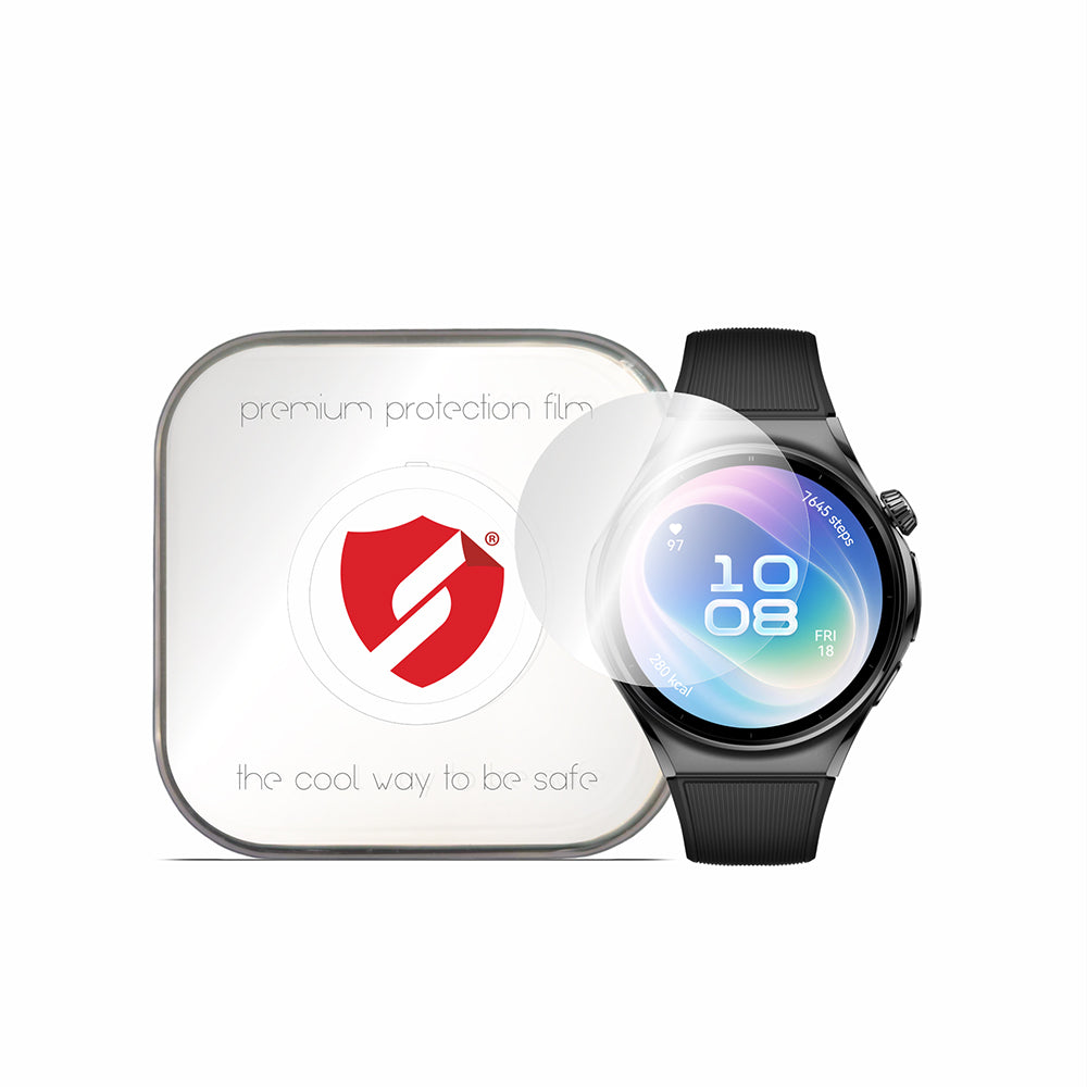Film de protection Smart Protection Premium Classic pour Huawei Watch 6 46 mm, plastique, lot de 4 pièces