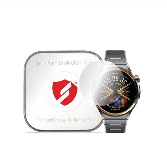 Smart Protection Premium Classic beschermfolie voor Huawei Watch 6 Pro 46 mm, kunststof, set van 4 stuks
