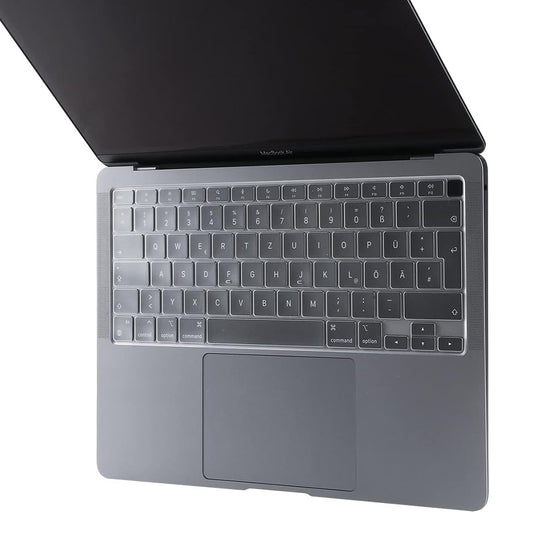 Techsuit PureTypeX Toetsenbord Beschermhoes voor Apple Macbook Air 13 (2020), Transparant