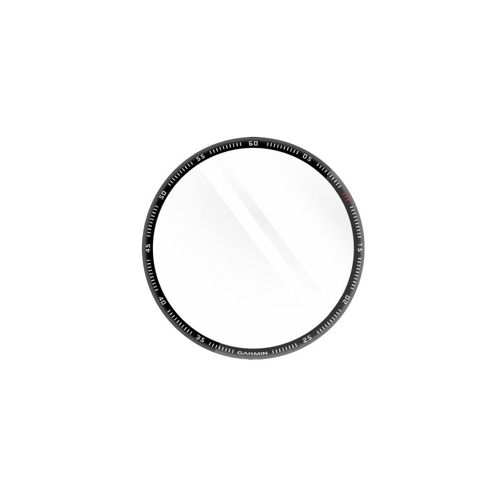 Techsuit Nano Flex Beschermfolie voor Garmin Fenix 7X, Set van 2 stuks, Plastic, Zwart