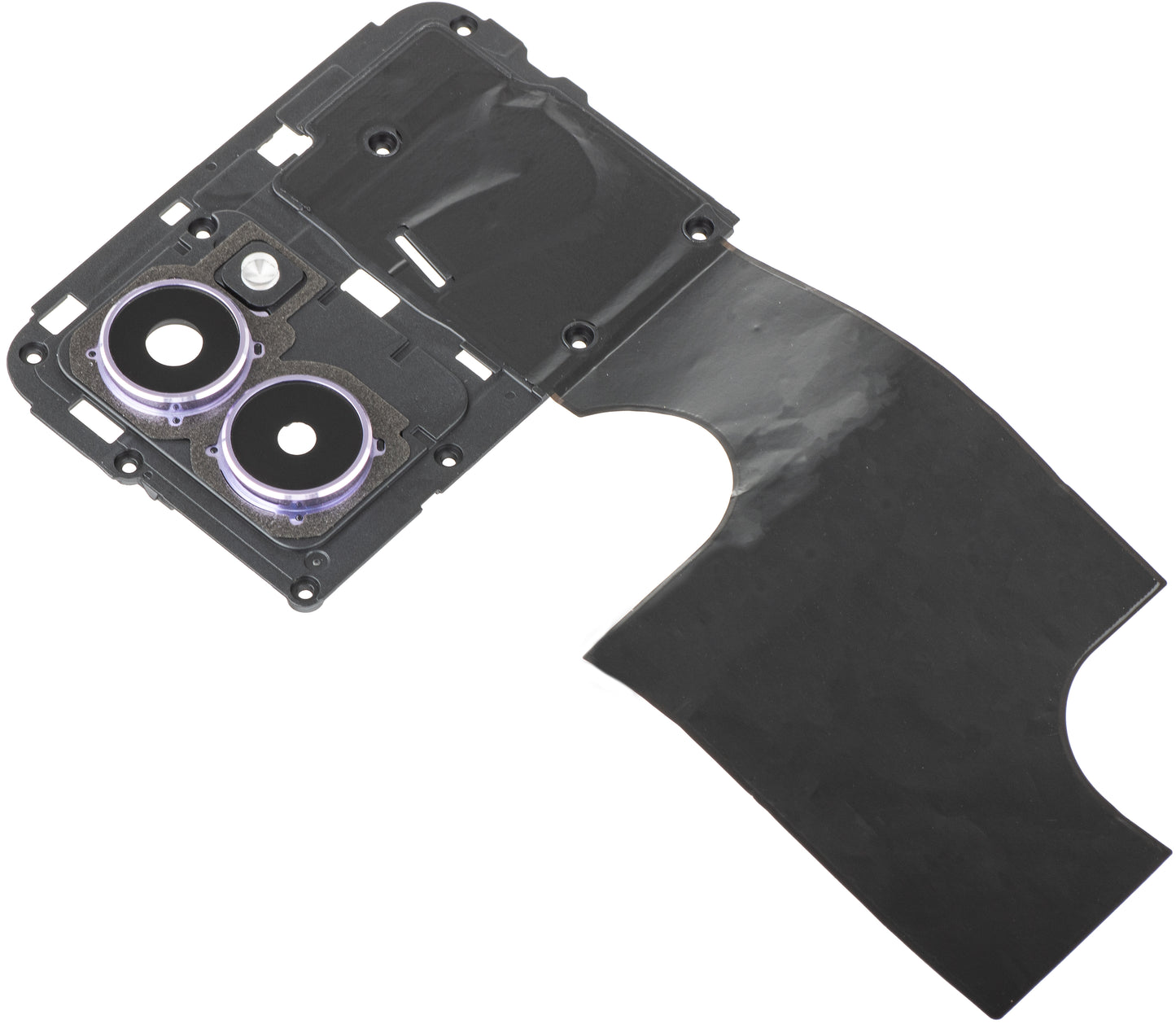 Rückkamera Glas - Blitz - Innerer Rahmen HMD Pulse Pro, mit Rahmen, Lila (Twilight Purple), Service Pack 286954429