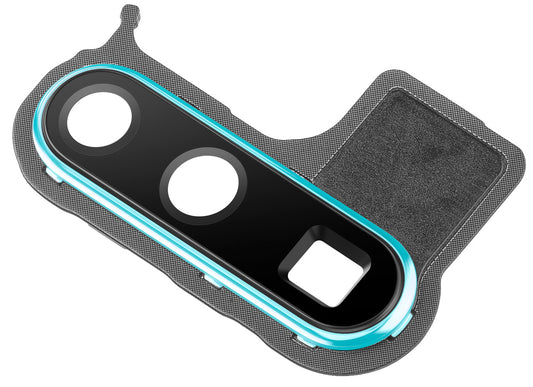 Cameraglas achterzijde Huawei P30 Pro, met frame, blauw