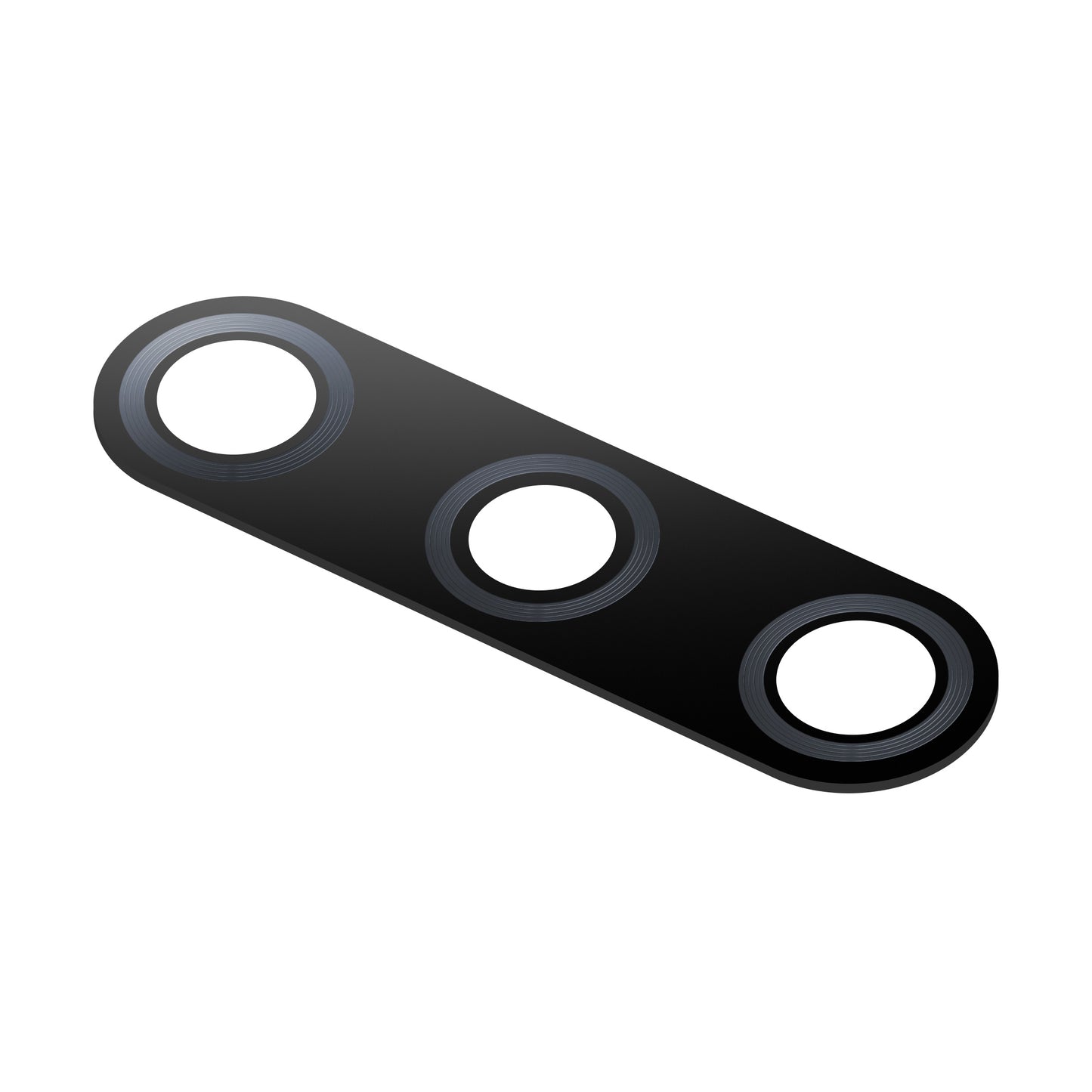 Achtercamera glas Honor 9X Pro / Huawei P smart Pro 2019, Zwart