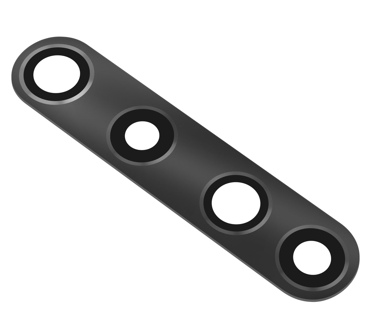 Caméra arrière en verre Xiaomi Mi Note 10 Lite, Noir