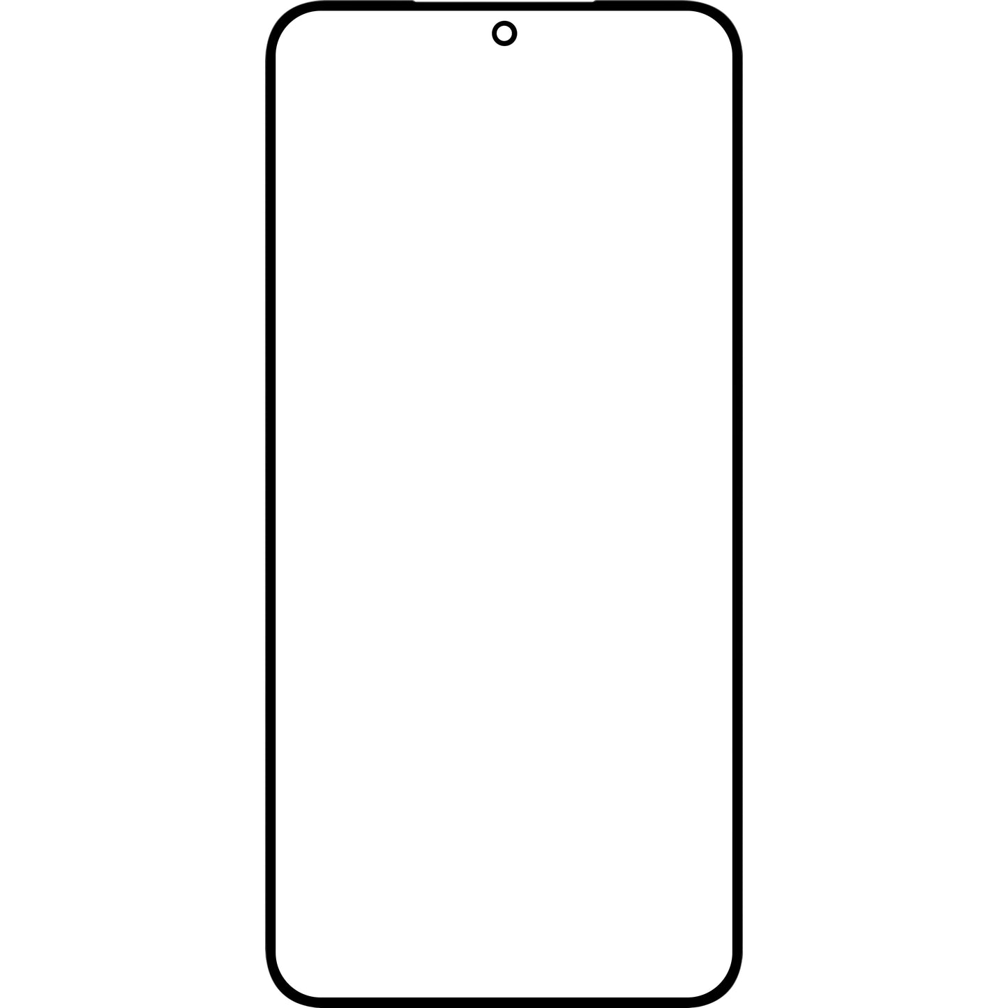Verre d'écran + OCA Forward Shield pour Samsung Galaxy S24 S921, Noir