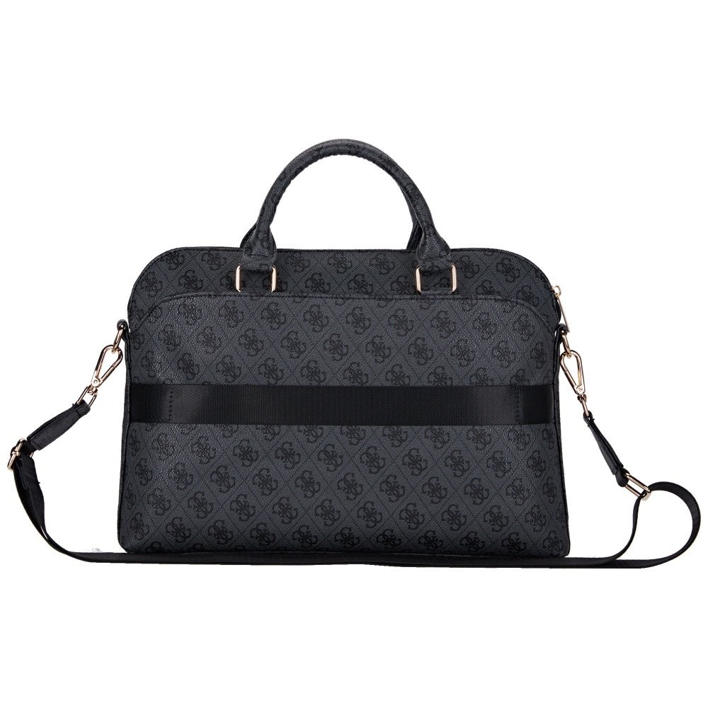 Sac Guess 4G Triangle Logo pour Ordinateur Portable 15 pouces, Noir