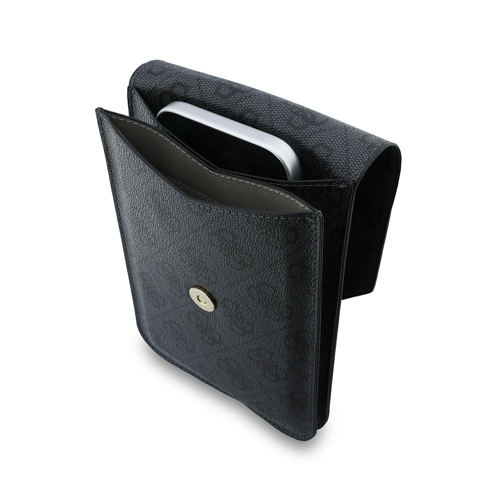 Sac Universel pour Téléphone, Guess, Fliptok Triangle 4G, Noir