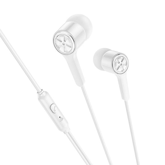 Mains libres 3.5mm HOCO M104, Blanc