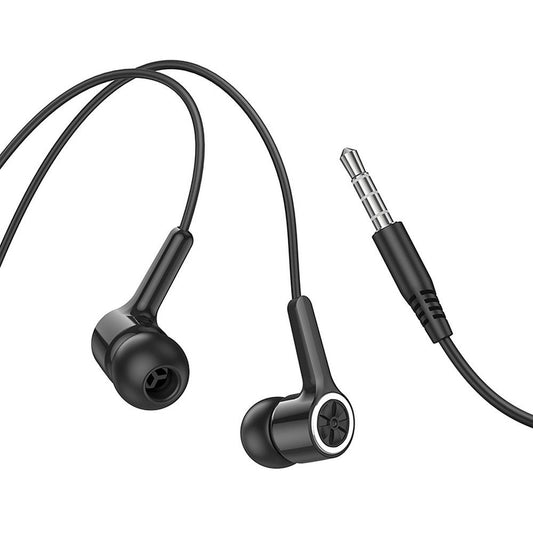 Handsfree 3.5mm HOCO M104, Zwart