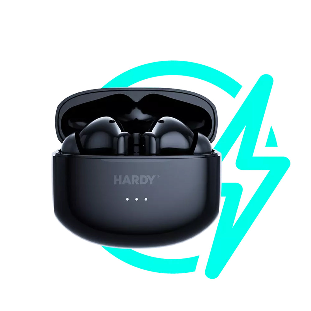 Écouteurs Bluetooth sans fil 3MK Hardy LifePods Pro, TWS, ANC, Blanc