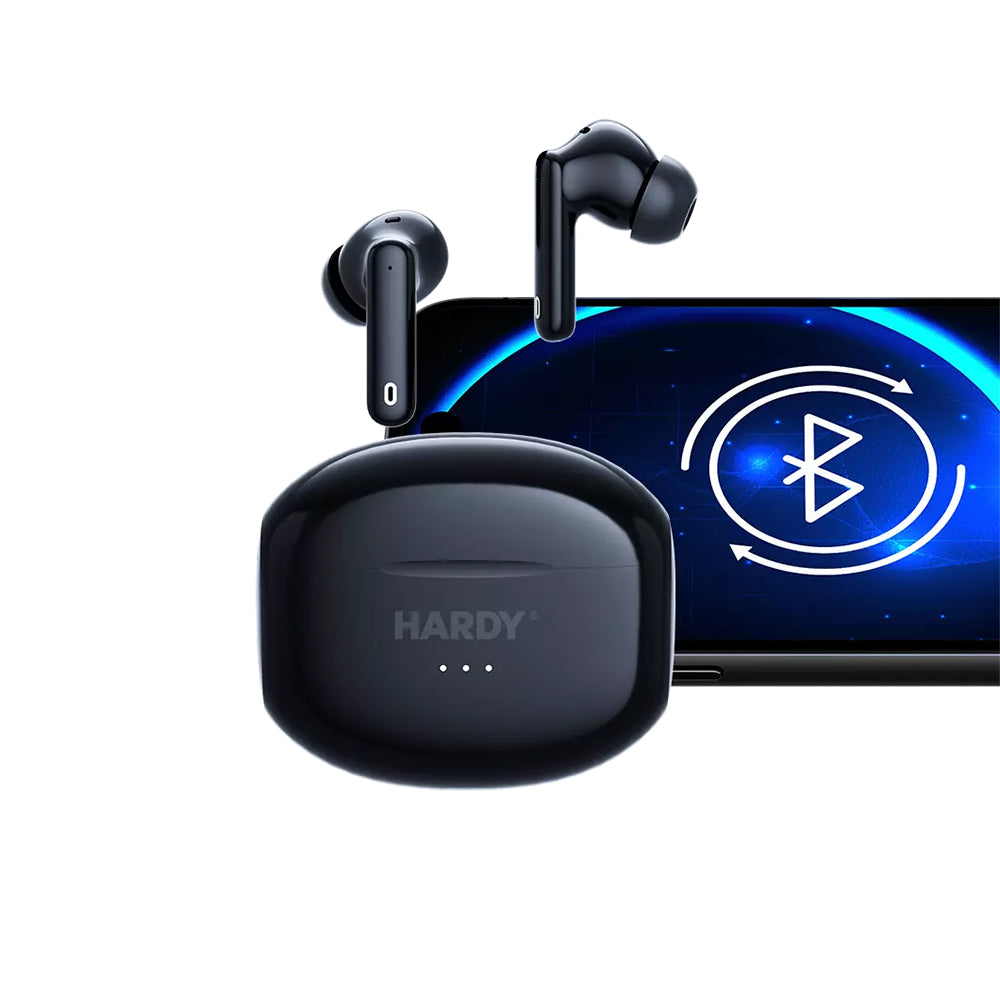 Écouteurs Bluetooth sans fil 3MK Hardy LifePods Pro, TWS, ANC, Blanc