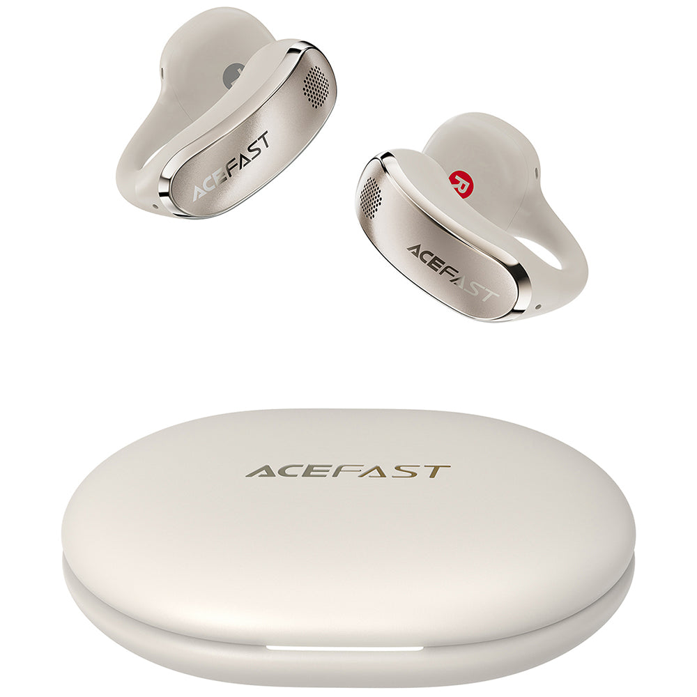 Handsfree Bluetooth Acefast Aceclip Pro, TWS, Goud