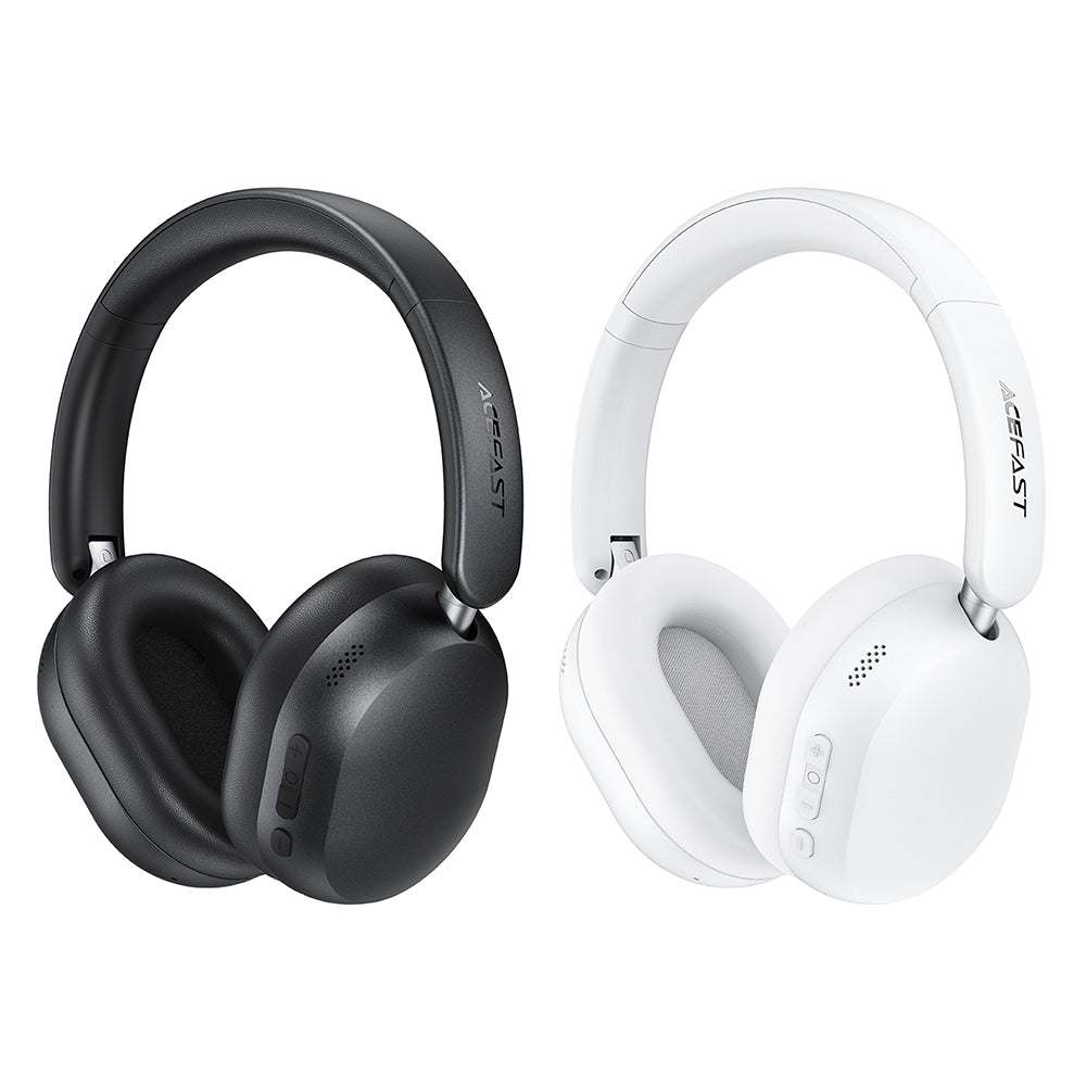 Handsfree Bluetooth Acefast H12, A2DP, ANC, Schwarz