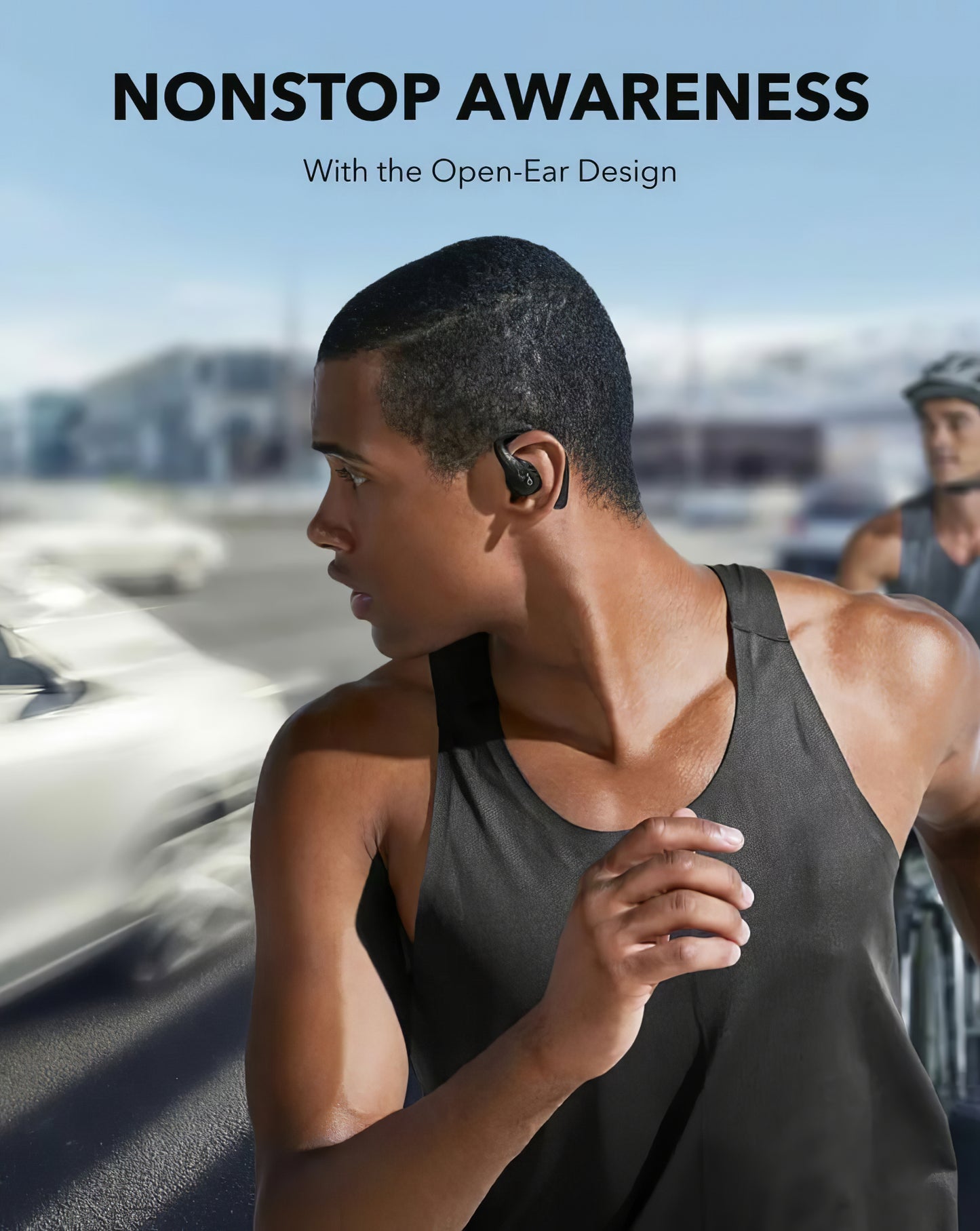 Bluetooth-Freisprecheinrichtung Anker Soundcore AeroFit Pro, TWS, Schwarz A3871G11