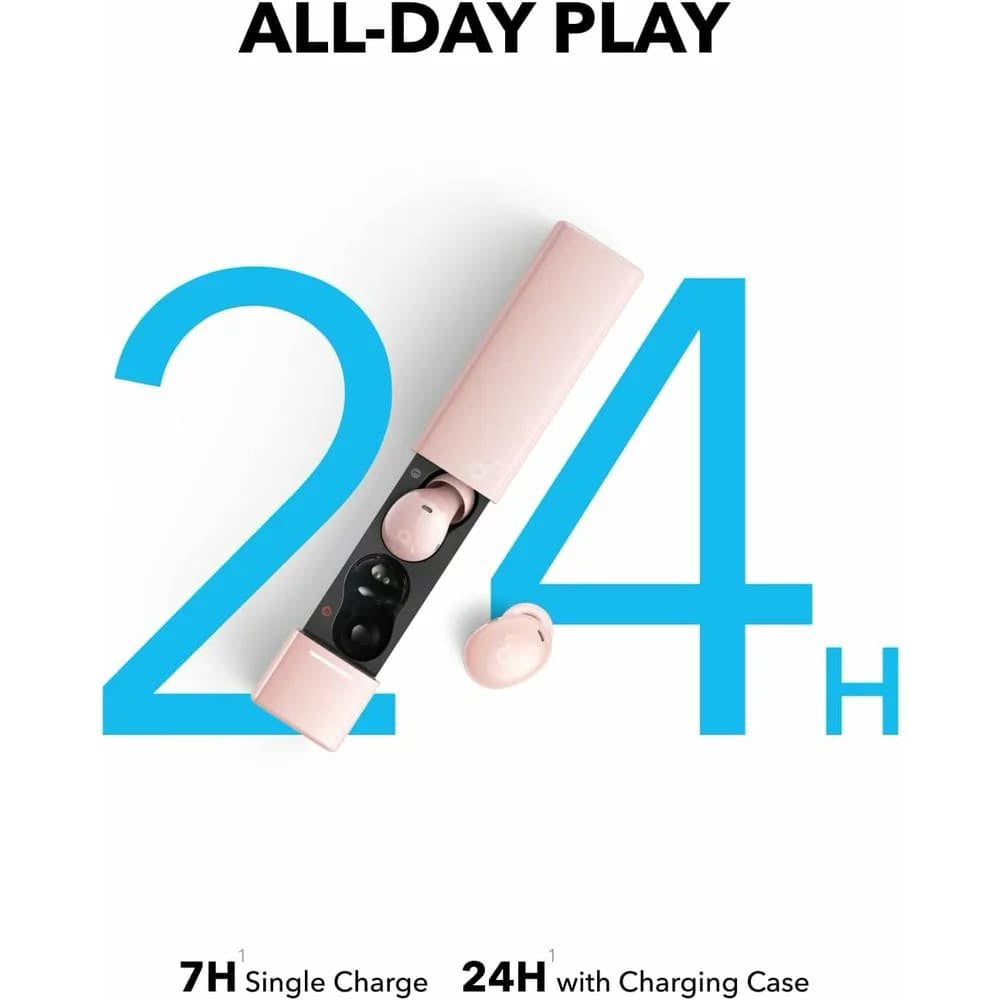 Kit mains libres Bluetooth Anker SoundCore A30i, TWS, Rose A3958G51