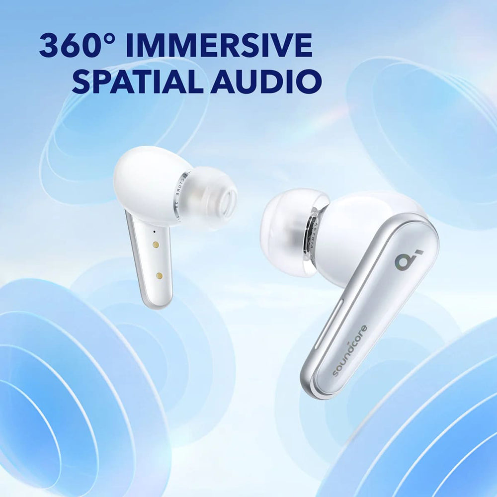 Handsfree Bluetooth Anker SoundCore Liberty 4, TWS, ANC, Blanc A3953G21