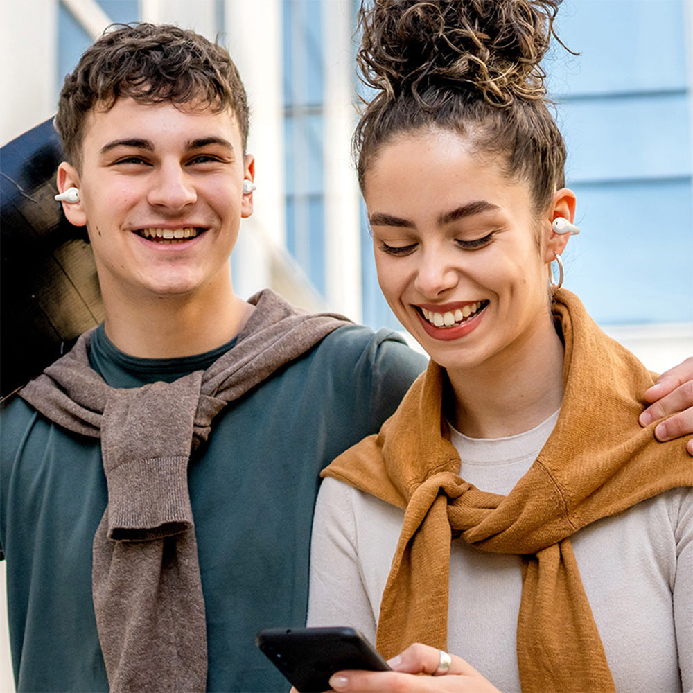 Kit mains libres Bluetooth Baseus Bass 15 Clip, TWS, Blanc A00079500223-00