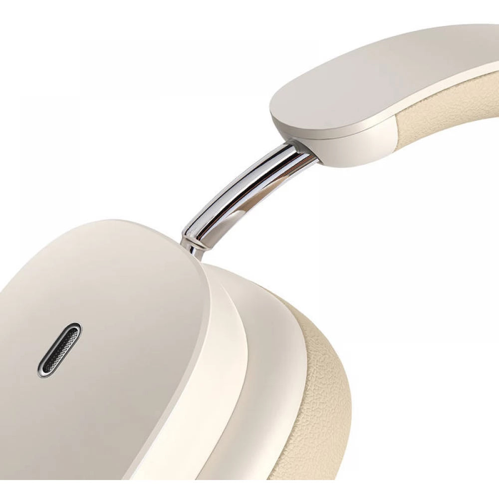 Handsfree Bluetooth Baseus Bowie H1, A2DP, ANC, Crème NGTW230202