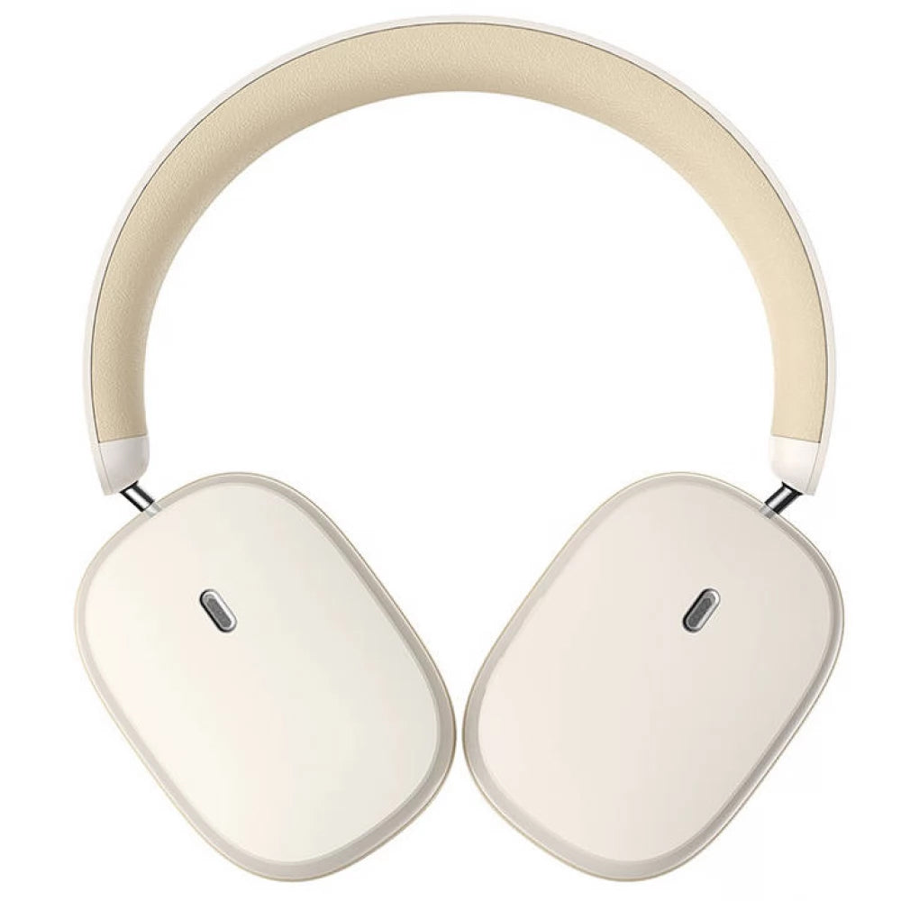 Handsfree Bluetooth Baseus Bowie H1, A2DP, ANC, Crème NGTW230202
