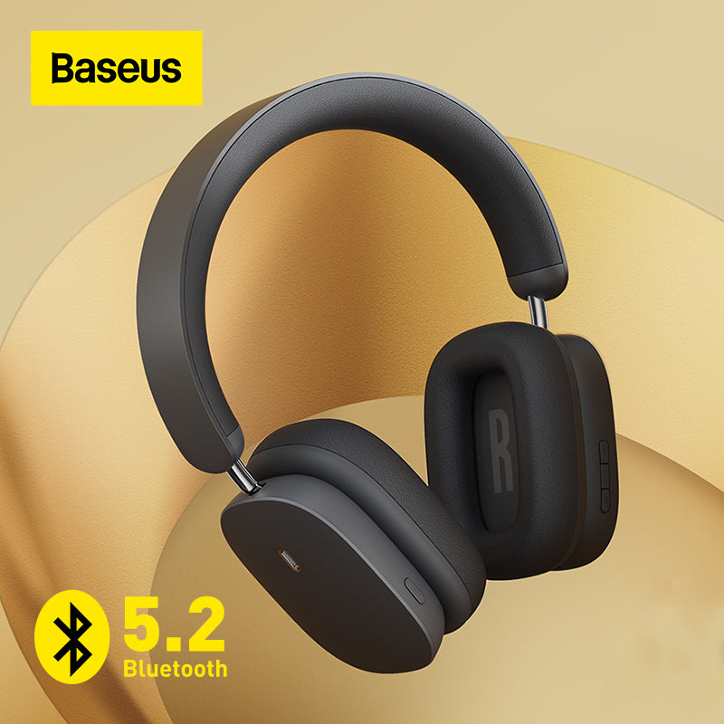 Handsfree Bluetooth Baseus Bowie H1, A2DP, ANC, Grijs NGTW230213