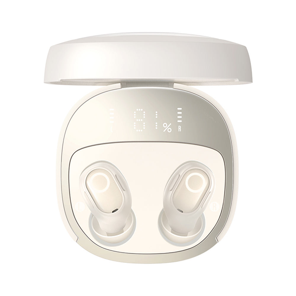 Handsfree Bluetooth Baseus WM02+, TWS, Blanc NGTW370302