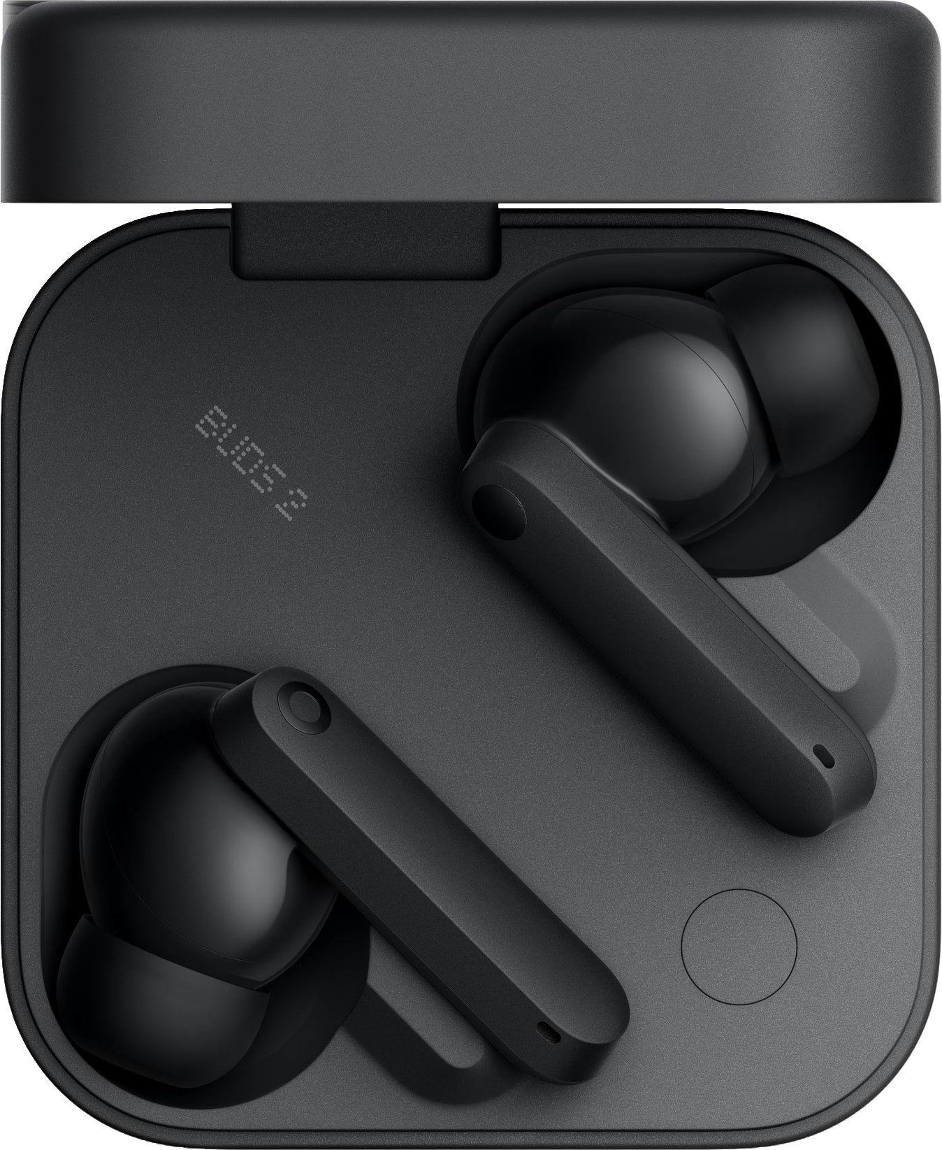 Handsfree Bluetooth CMF van Nothing Buds 2, TWS, ANC, MultiPoint, Donkergrijs