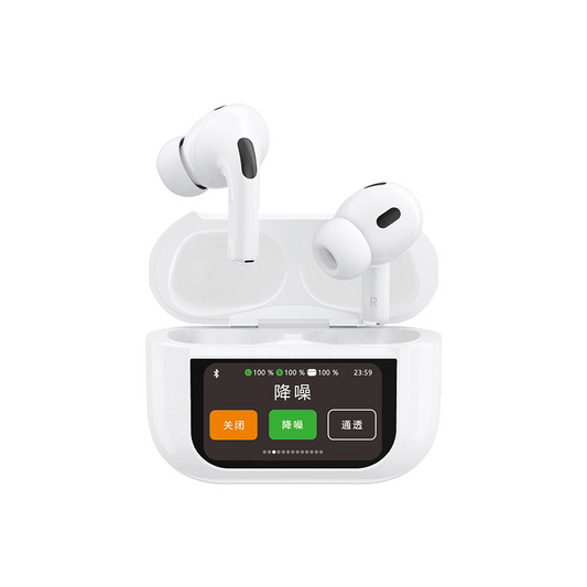 Bluetooth-Freisprecheinrichtung Dudao U19 Display, TWS, Weiß, Wiederverpackt