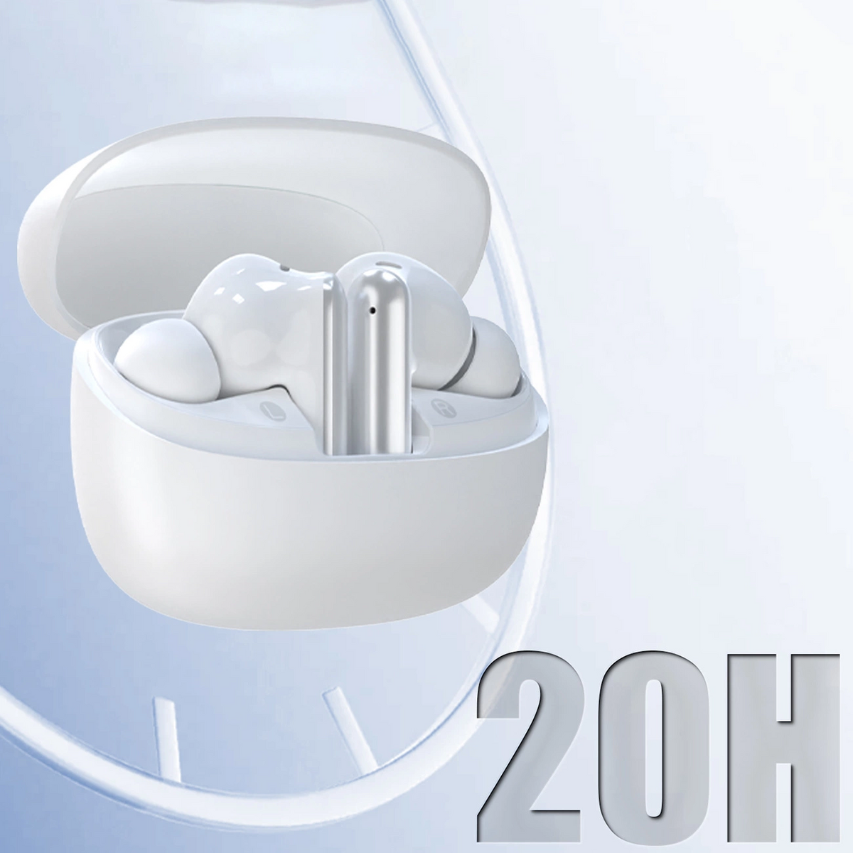 Bluetooth Handsfree Dudao U21, TWS, ANC, Wit
