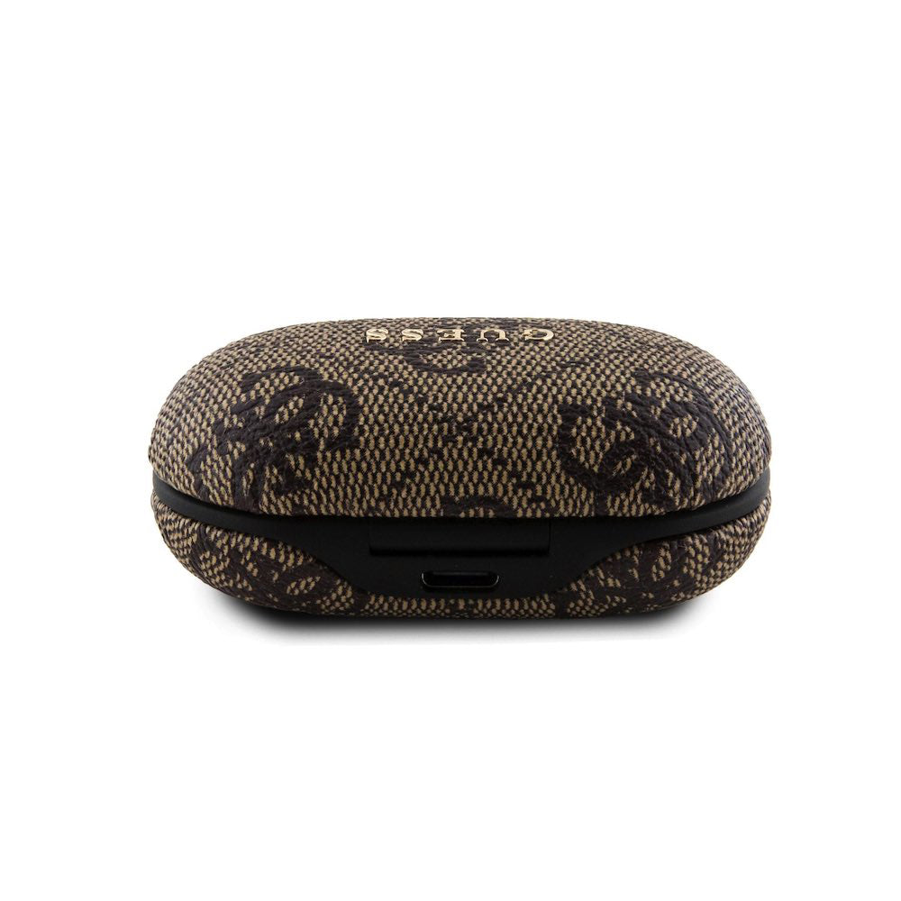 Handsfree Bluetooth Guess 4G Métal, TWS, Marron