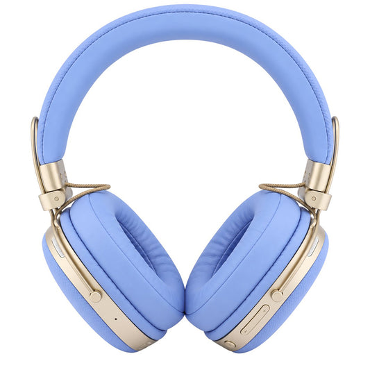 Guess Grained Triangle Logo Bluetooth-headset, A2DP, blauw