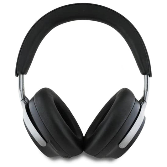Kit mains libres Bluetooth Guess Metal Script Logo, A2DP, ANC, Noir
