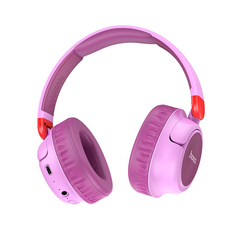 Kit mains libres Bluetooth HOCO Adventure W43, A2DP, Mauve