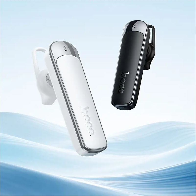 Handsfree Bluetooth HOCO E201, Wit
