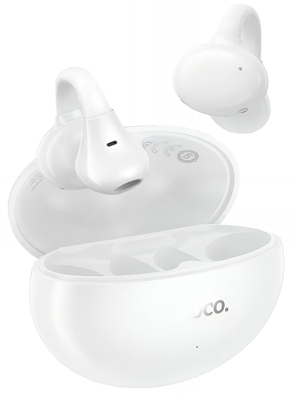Kit mains libres Bluetooth HOCO EA8, TWS, Blanc