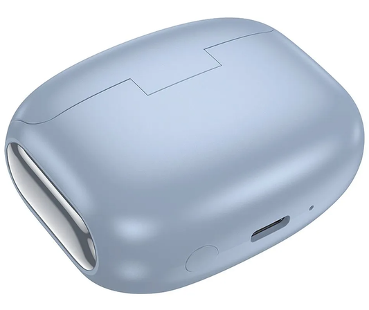 Handsfree Bluetooth HOCO EQ21, TWS, ANC, Blauw
