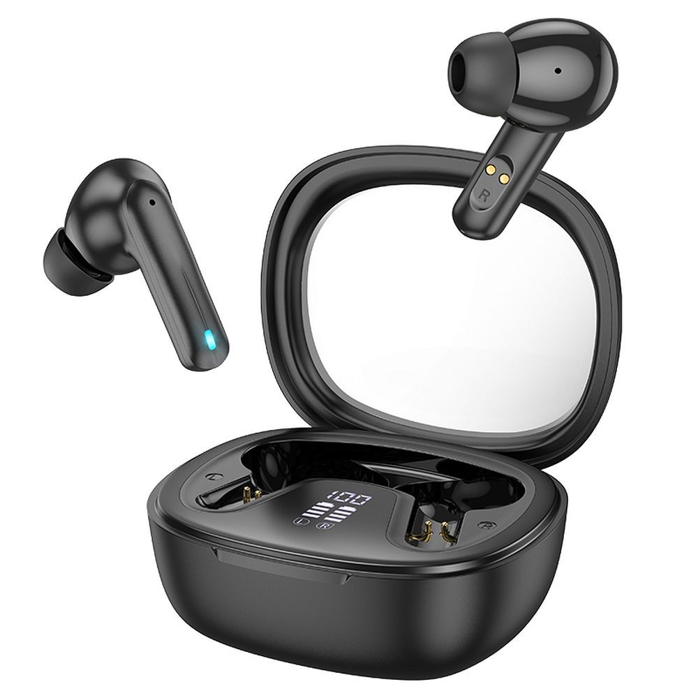 Kit mains libres Bluetooth HOCO Shadow EQ6, TWS, noir