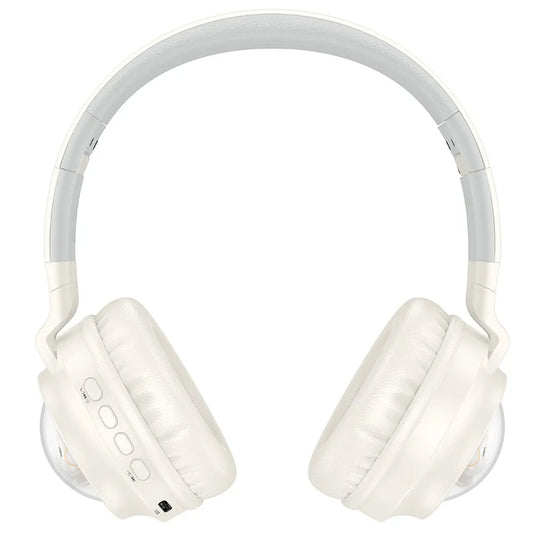 Kit mains libres Bluetooth HOCO W50 Kids Cute Cat, A2DP, Blanc