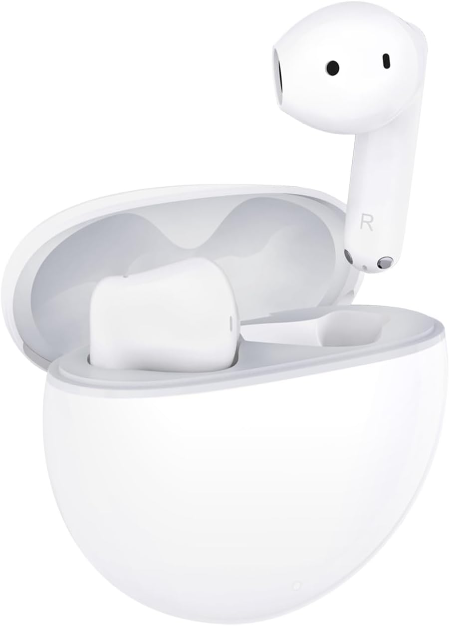 Handsfree Bluetooth Honor Choice X7e, TWS, ANC, Wit 5504ABHF
