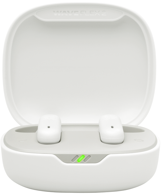 Handsfree Bluetooth JBL Wave Flex 2, TWS, ANC, MultiPoint, Wit JBLWFLEX2WHT