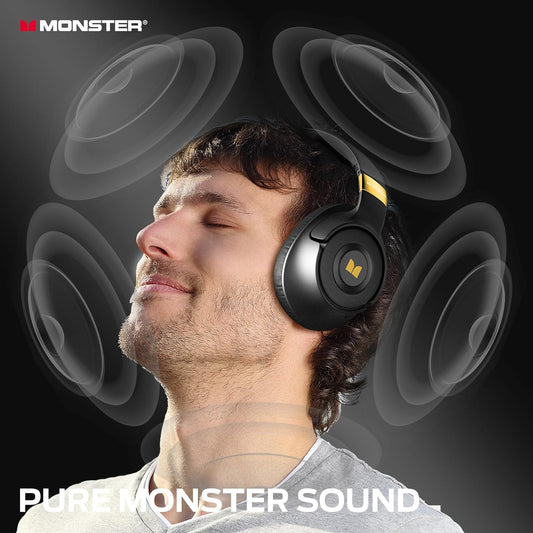 Handsfree Bluetooth Monster Persona SE, A2DP, ANC, Zwart