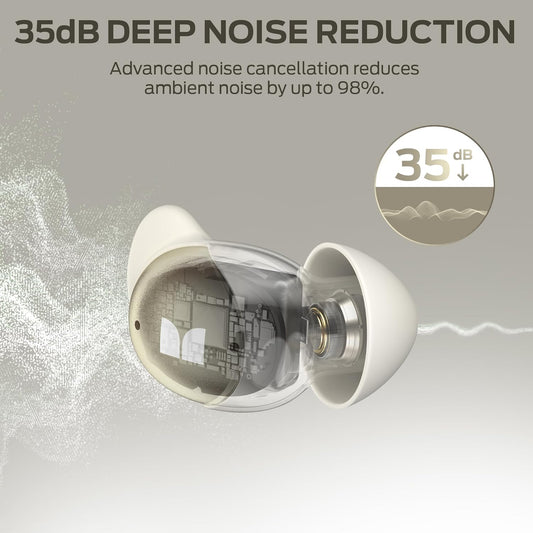 Handsfree Bluetooth Monster Sleep Ear200, TWS, ANC, Goud