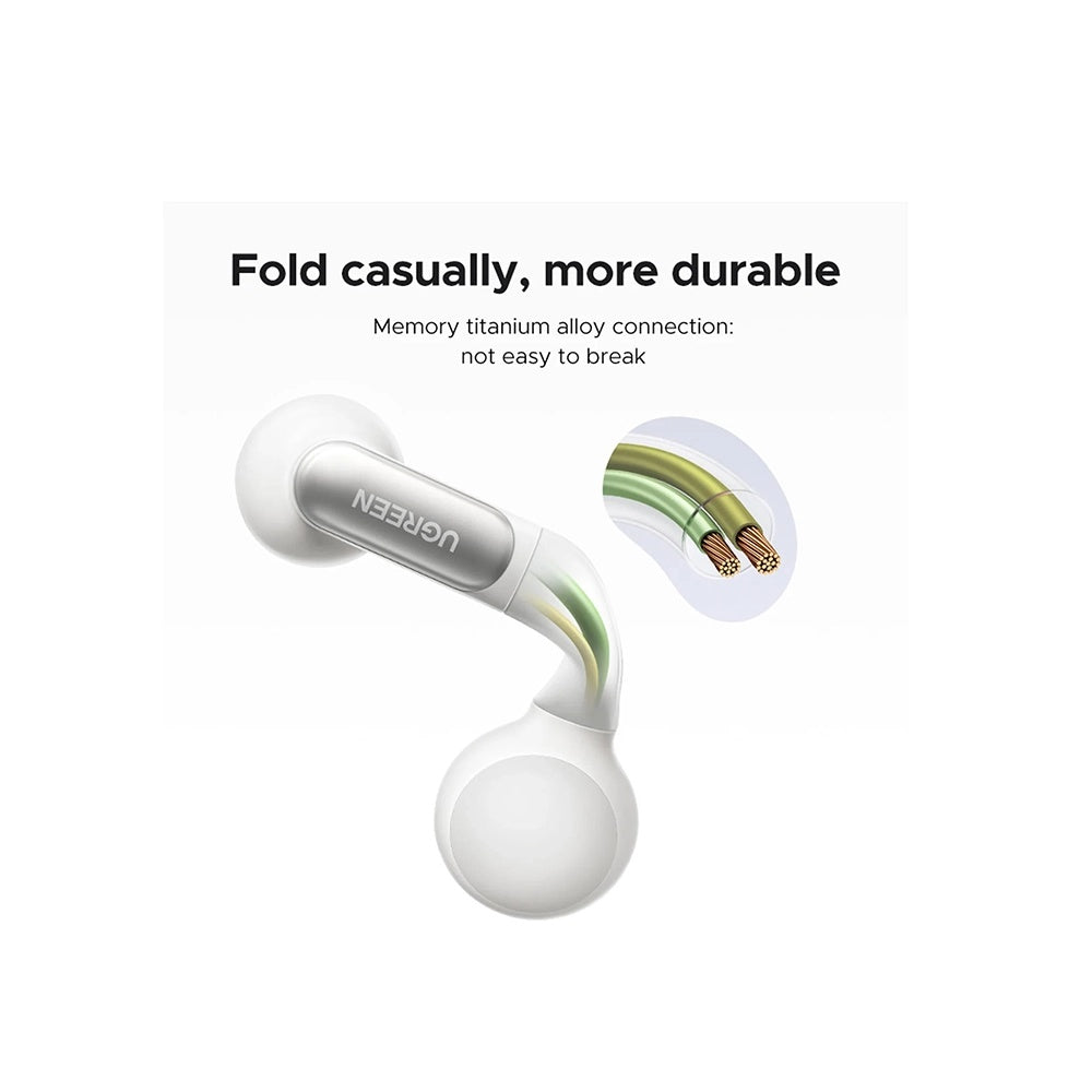 Kit mains libres Bluetooth UGREEN HiTune S5 True WS210, TWS, Blanc